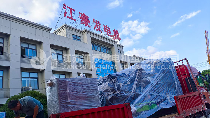 多台多型柴油发电机组发货