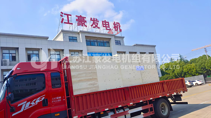 多台多型柴油发电机组发货