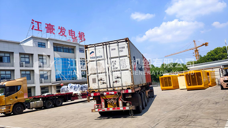 多台多型康明斯动力柴油发电机组发货
