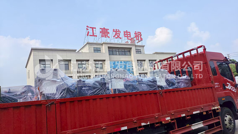 6台30kW玉柴柴油发电机组发货